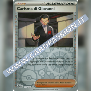 161/165 Carisma di Giovanni Reverse | Scarlatto e Violetto 151