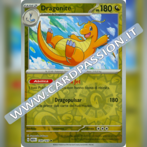 149/165 Dragonite Reverse | Scarlatto e Violetto 151