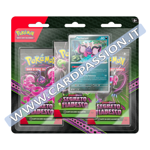 ★ 3 Pack Blister Segreto Fiabesco Pecharunt (IT)