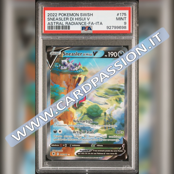 175/189 Sneasler di Hisui V Alternative Art | Lucentezza Siderale – PSA 9