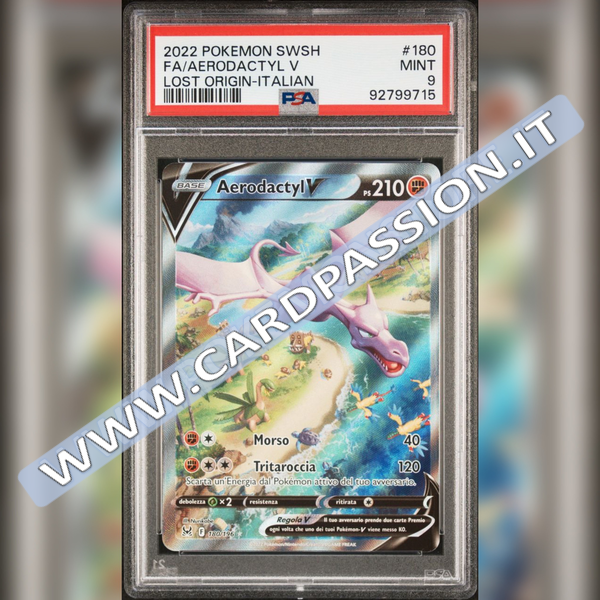 180/196 Aerodactyl V Alternative Art | Origine Perduta – PSA 9