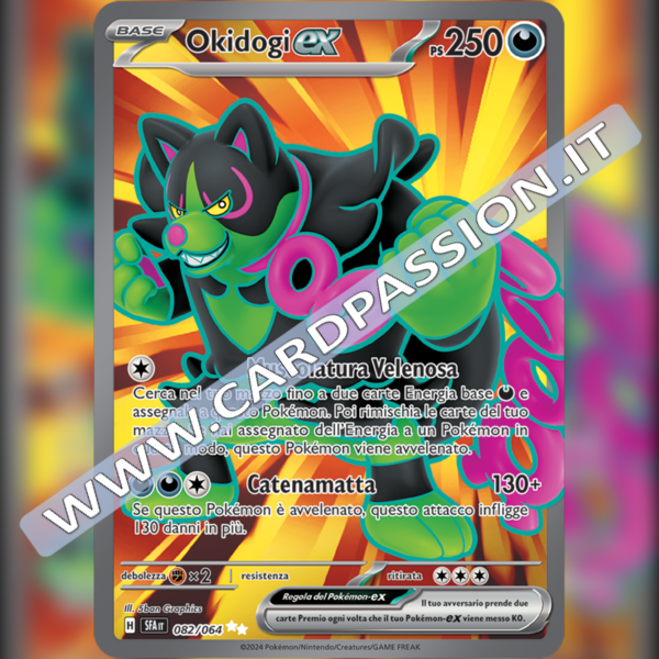 082/064 Okidogi ex (Full Art) | Segreto Fiabesco