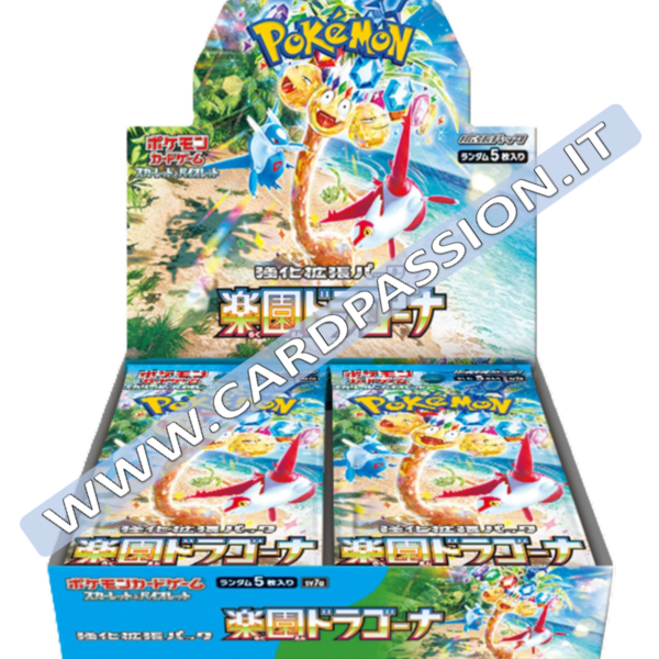 ★ Paradise Dragona Box (sv7a) | 30 pacchetti (JAP)