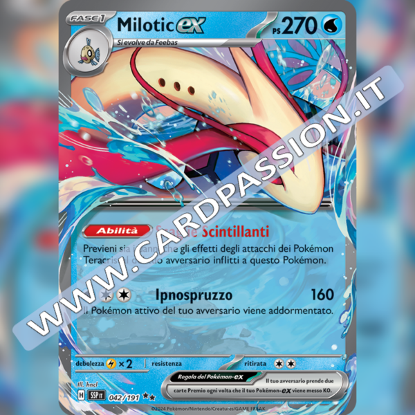 042/191 Milotic ex | Scintille Folgoranti