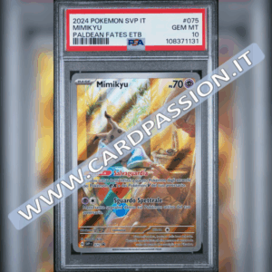 SVP075 Mimikyu Illustrazione Rara | Black Star Promo - PSA 10