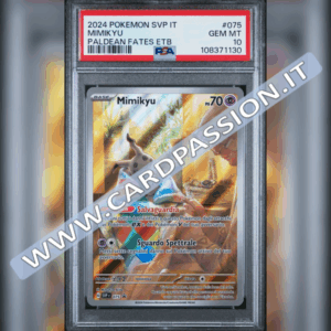 SVP075 Mimikyu Illustrazione Rara | Black Star Promo - PSA 10