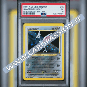13/111 Skarmory Holo Prima Edizione | Neo Genesis - PSA 5