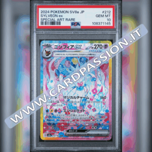 212/187 Sylveon ex Alternative Art | Terastal Festival ex - PSA 10