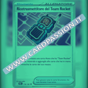 178/182 Ricetrasmettitore del Team Rocket Reverse | Rivali Predestinati
