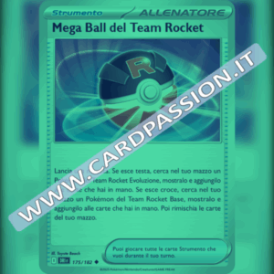 175/182 Mega Ball del Team Rocket Reverse | Rivali Predestinati